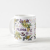 FILIPPA'S BLOEMENMOK KOFFIEMOK (Voorkant links)