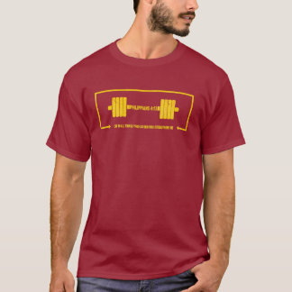 Filippensen 4:13 Christelijke Barbell Kracht T-shirt