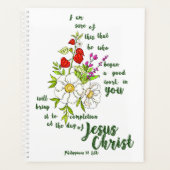 Filippenzen 1:6 planner (Voorkant)