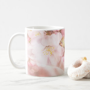 Filippenzen 413 doe alles Zachte Roze Bloem Koffiemok