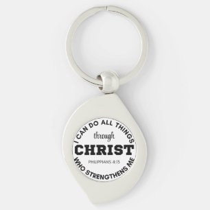 Filippenzen 4:13 Ik kan alles doen wat in de Schri Sleutelhanger