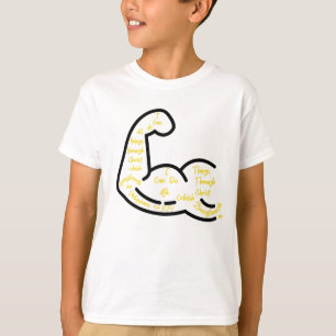 Filippenzen 4:13 KJV Bijbel Verse Jongen T-shirt