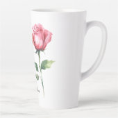 Filippenzen 4:8 Alles wat edele bloem is Latte Mok (Rechts)