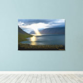 Filippenzen 4:8 Christelijk Bijbelvers Canvas Art Afdruk (Insitu (Houten vloer))