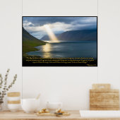 Filippenzen 4:8 Christelijk Bijbelvers Poster (Keuken)