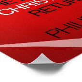 Filippijnen 1:6 poster (Hoek)