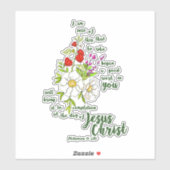 Filippijnen 1:6 sticker (Vel)