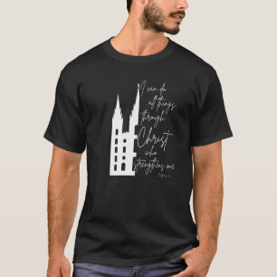 Filippijnen 413 ik kan alles doen met Christus T-shirt