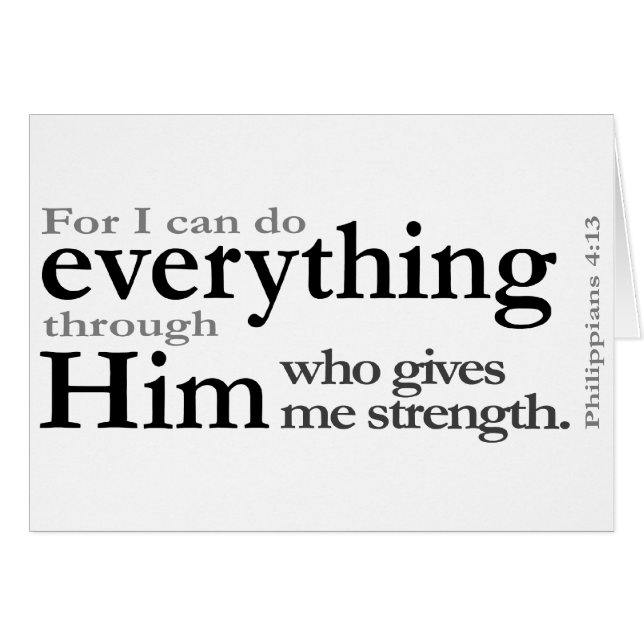 Filippijnen 4:13 (Voorkant Horizontaal)