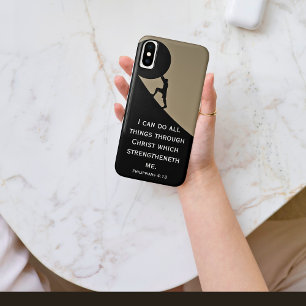 Filippijnen, 4:13 Bijbelse, Giant Stone Hoesje-Mat iPhone X Hoesje