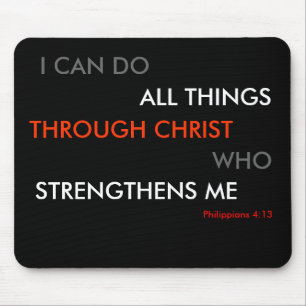 Filippijnen 4:13 Mouse mat Muismat