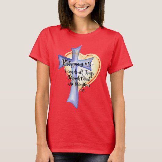 Filippijnen 4:13 t-shirt (Voorkant)