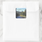 Filippijnen 4:13 vierkante sticker (Tas)