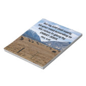 Filippijnen 4:19 notitieblok (Gedraaid)