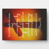 Filippijnen 4:6 fotoplaat (voorkant)