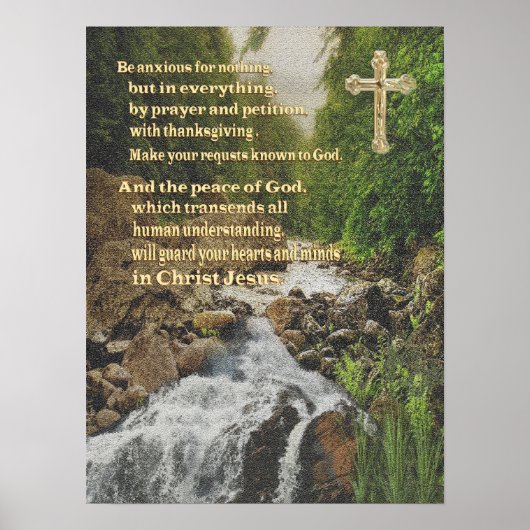 Filippijnen 4:6 poster (Voorkant)