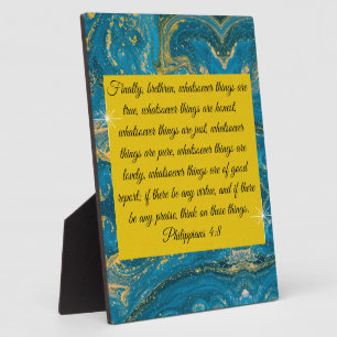 Filippijnen 4:8 fotoplaat