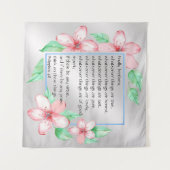 Filippijnen 4:8 wandkleed (Voorkant (horizontaal))