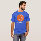 Filippijnen Basketball T-shirt (Voorkant volledig)
