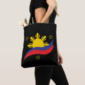 Filippijnen Filipino Pinoy Flag Draagtas (Dichtbij)