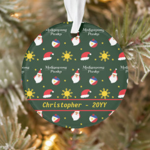 Filippijnen Filippijnse kerstman Maligayang Pasko Ornament