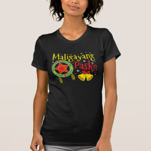 Filippijnen Filippijnse kerstman Maligayang Pasko T-shirt