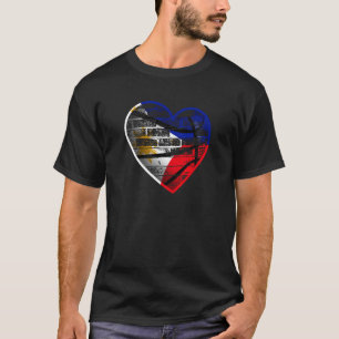 Filippijnen Filippijnse sportbeoefening Basketball T-shirt