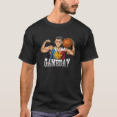 Filippijnen Filippijnse sportbeoefening Basketball T-shirt (Voorkant)