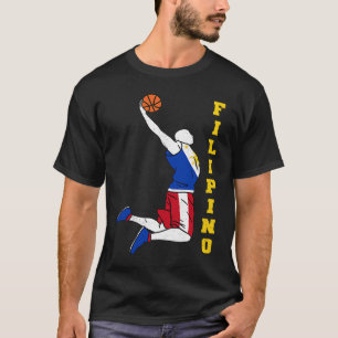 Filippijnen Filippijnse sportbeoefening Basketball T-shirt