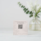 Filippijnen Paspoort bruiloft QR Informatiekaartje (Staand voorkant)