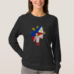 Filippijnen Pilipinas Trots Filippijnse vlag T-shirt