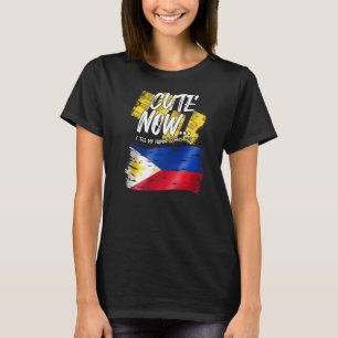 Filippijnen Proud Cute Nu tot mijn Filipino Filipi T-shirt