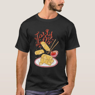 Filippijnen Spring Rolls Filipino Filipina Lumpia T-shirt