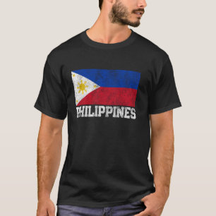 Filippijnen Vlag Nationale Pride Roots Country Fam T-shirt