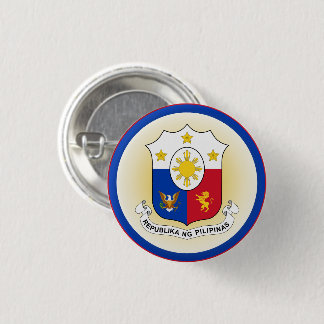Filippijnen Wapen Cirkelvorm Ronde Button 3,2 Cm