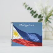 filippijnse bicolor briefkaart (Staand voorkant)