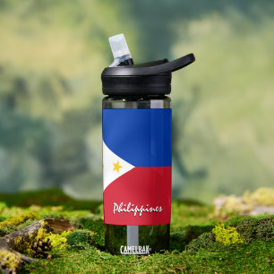 Filippijnse fles, patriottische Filipijnse vlag Waterfles