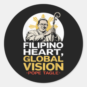 Filippijnse Hart, Global Vision Aartsbisschop Tagl Ronde Sticker