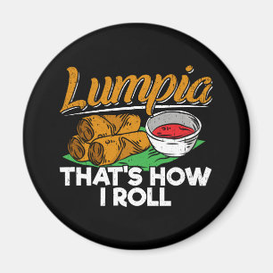 Filippijnse Lumpia Food Quote Magneet