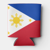Filippijnse vlag blikjeskoeler (Voorkant)