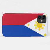 Filippijnse vlag Case-Mate iPhone case (Achterkant (horizontaal))