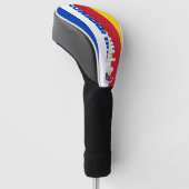 Filippijnse vlag: een prachtig patriottisch golfheadcover (Schuin)