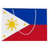 Filippijnse vlag groot cadeauzakje (Achterkant)