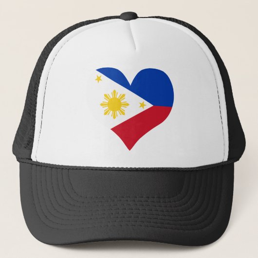 Filippijnse vlag kopen trucker pet (Voorkant)