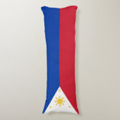 Filippijnse vlag lichaamskussen (Voorkant Verticaal)