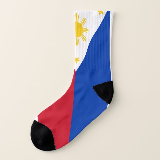 Filippijnse vlag sokken (Links - buitenkant)