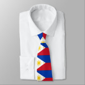 Filippijnse vlag stropdas (Gebonden)