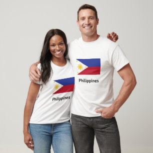Filippijnse vlag t-shirt
