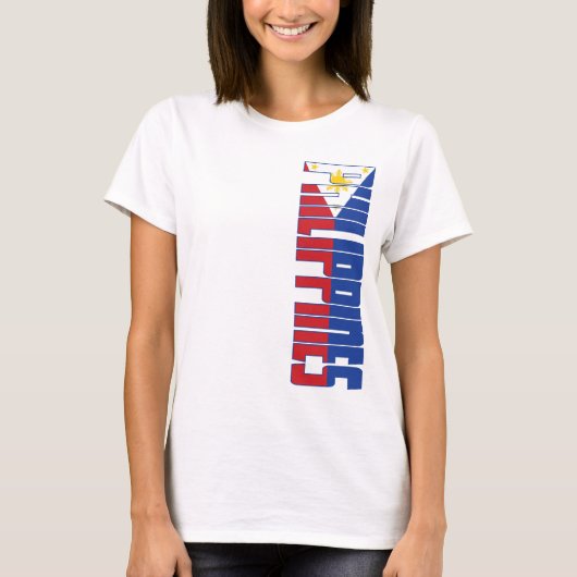 Filippijnse vlag t-shirt (Voorkant)