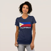 Filippijnse vlag  t-shirt (Voorkant volledig)